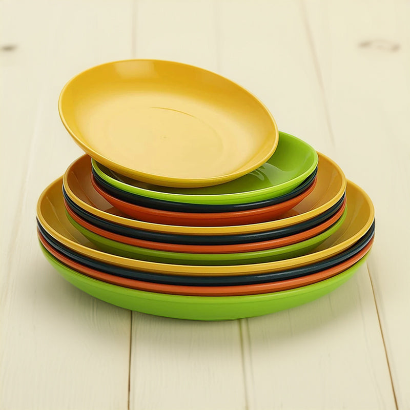 Assiette Plastique Réutilisable