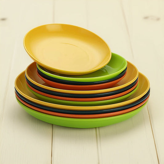 Assiette Plastique Réutilisable
