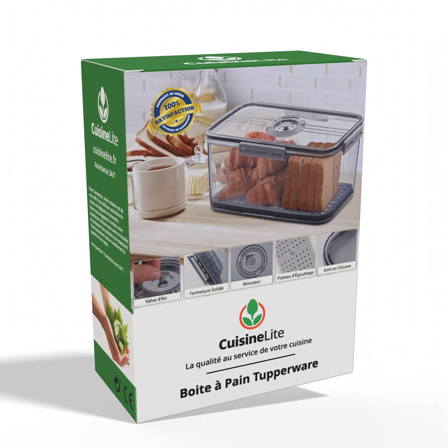 Boite à Pain Tupperware