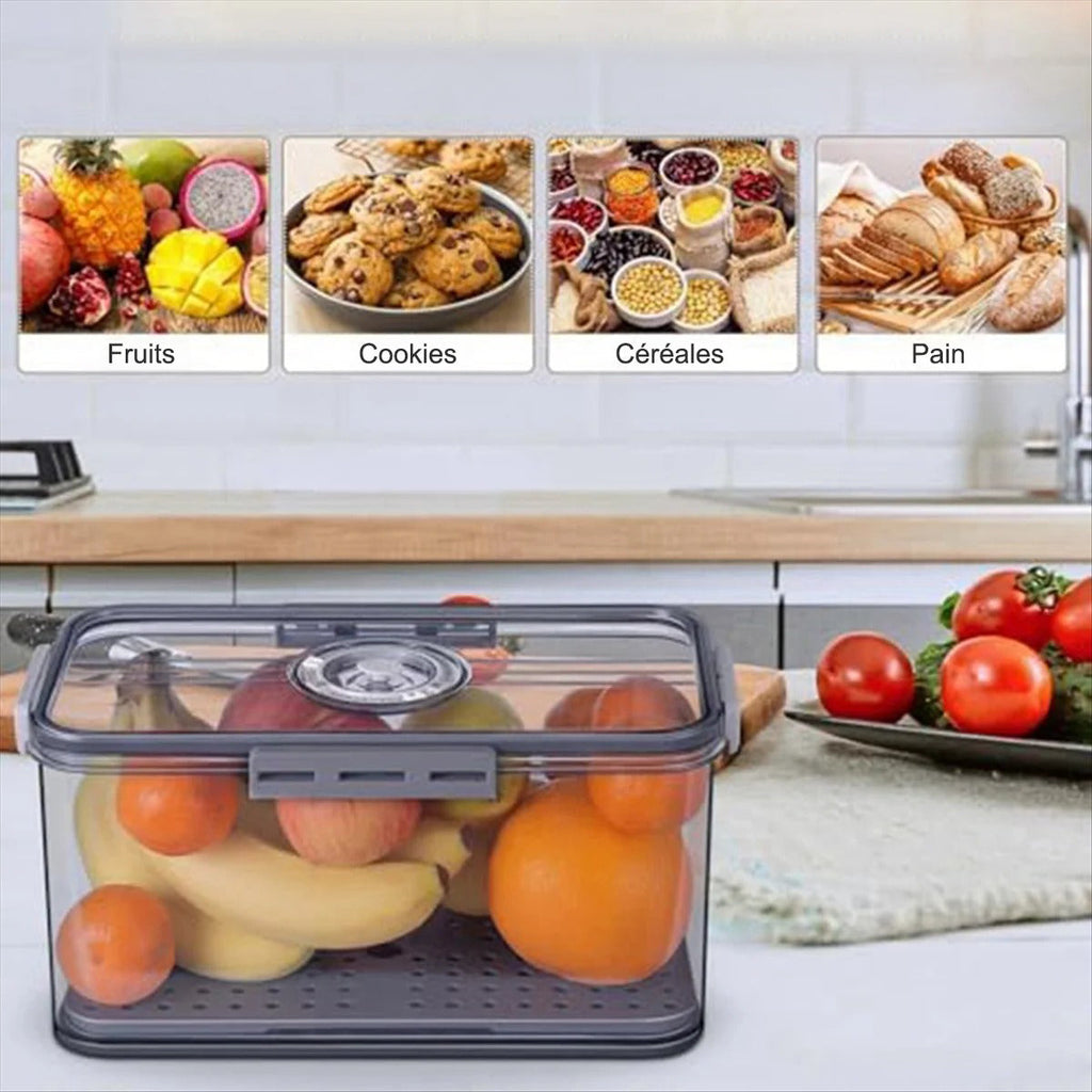 Boîte à Pain Tupperware Pour Cake Et Pain De Mie – Blanche/noire, Dimensions Précises
