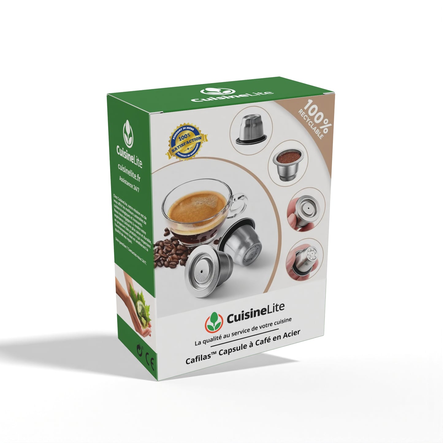 Capsule Café en Acier